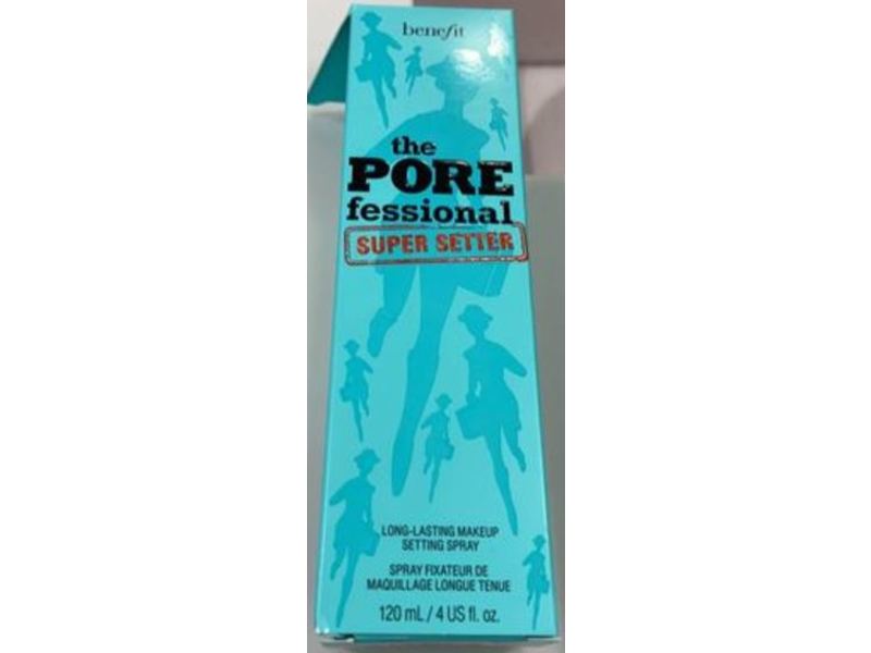 Benefit Cosmetics The Pore Fessional Long-Lasting Makeup Setting Spray, Super Setter, 4 fl oz/120 mL