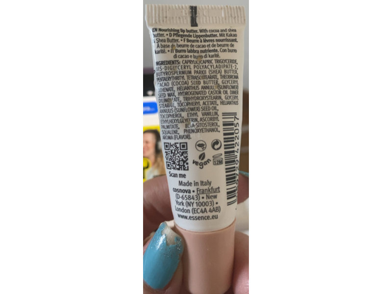 Essence Lip Care, Cocoa Butter, 0.33 fl oz/10 mL