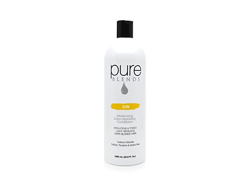 Pure Blends Moisturizing Color Depositing Conditioner, Sun, 33 fl oz/1000 mL