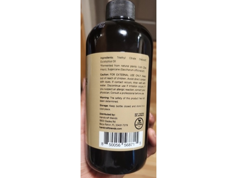 Handcraft Blends Essential Oil, Eucalyptus, 16 fl oz/473 mL