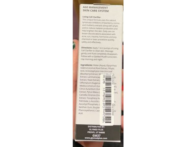 GlyMed Plus Living Cell Clarifier, 2 Treat, 2 fl oz/59 mL