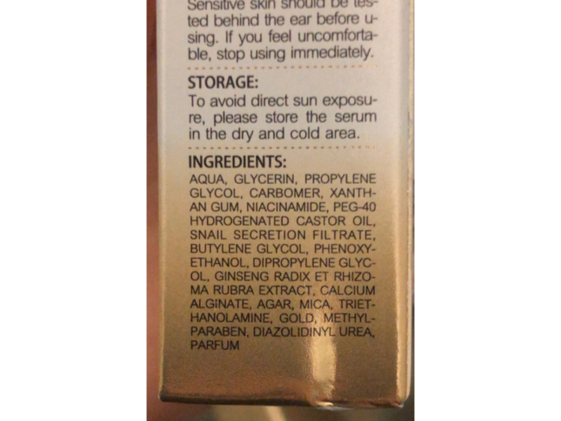 Laikou 24 Gold Snail Serum, 15 mL