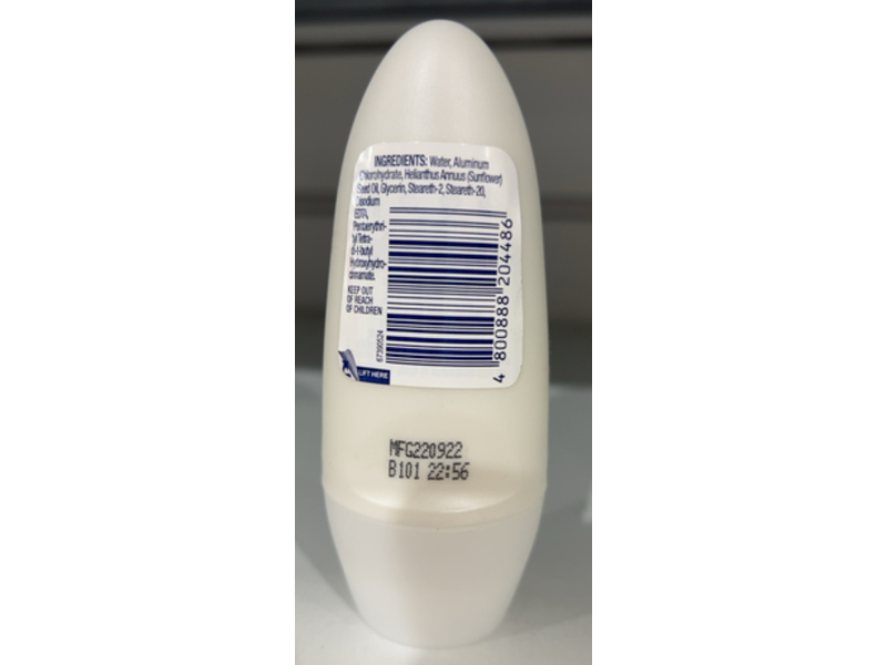 Dove Sensitive Moisturising Cream Antiperspirant, 50 mL