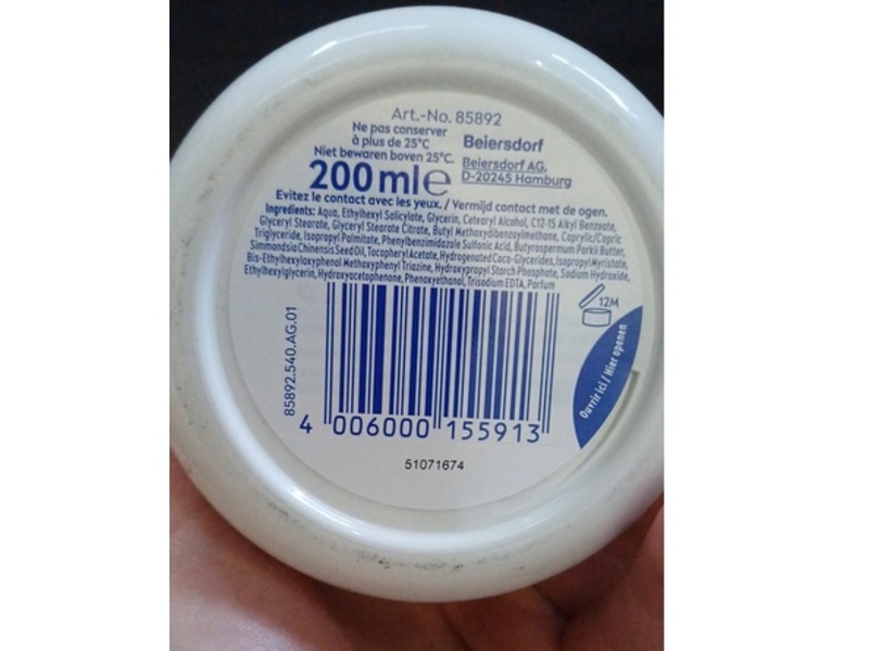 Nivea Soft Daily UV Moisturizing Cream, SPF 15, 200 mL