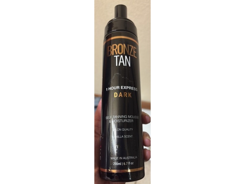 Existing Beauty Bronze Tan Self Tanning Mousse & Moisturizer, Dark, 6.7 fl oz/200 mL