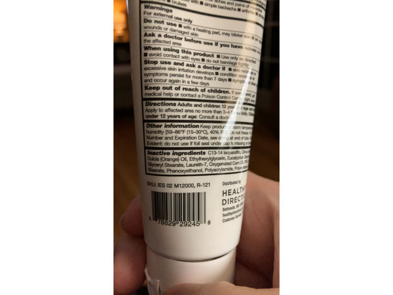 Instaflex Extra Strength Pain Relief Cream, 2 oz/57 g