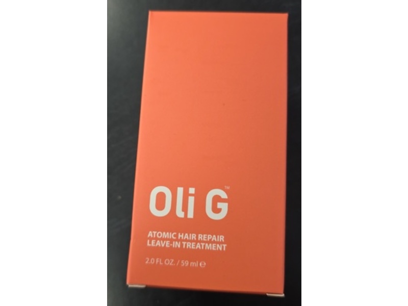Oli G Atomic Hair Repair Leave In Treatment, 2.0 fl oz/59 mL