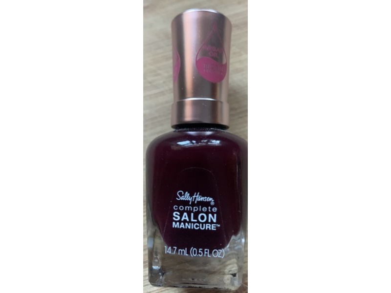 Sally Hansen Complete Salon Manicure, Rise & Wine, 0.5 fl oz/14.7 mL