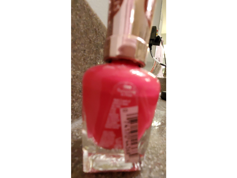 Sally Hansen Color Therapy Nail Polish, 290 Pampered In Pink, 14.7 mL
