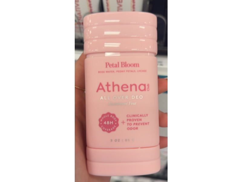 Athena Club All Over Deodorant, Petal Bloom, 3 oz/85 g