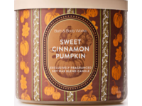 Bath & Body Works Scented Candle, Sweet Cinnamon Pumpkin, 14.5oz/411 g - thumbnail 1