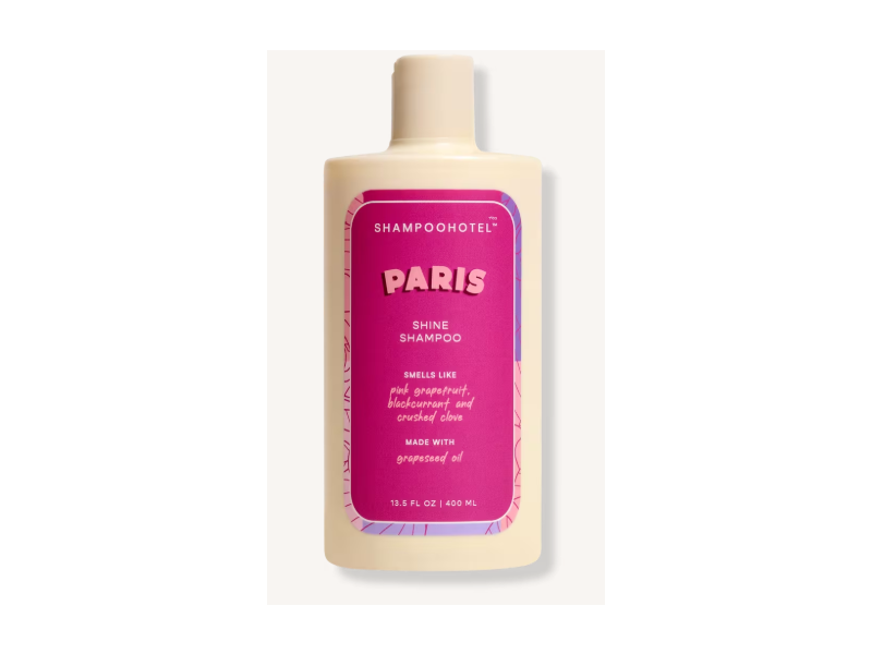 ShampooHotel Paris Shine Shampoo, Grapeseed Oil, 13.5 fl oz/400 mL