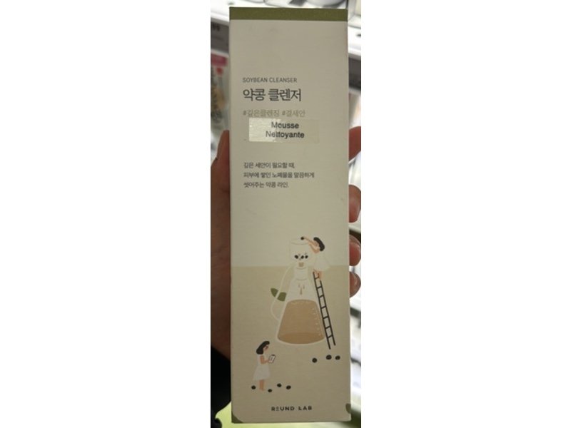 Round Lab Soybean Cleanser, 5.07 fl oz/150 mL