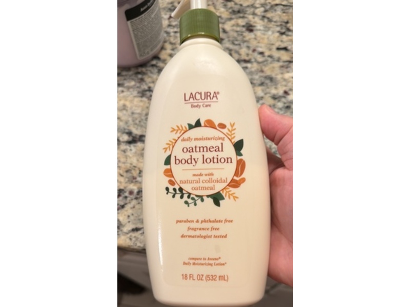 Lacura Body Lotion, Colloidal Oatmeal, 18 fl oz/532 mL