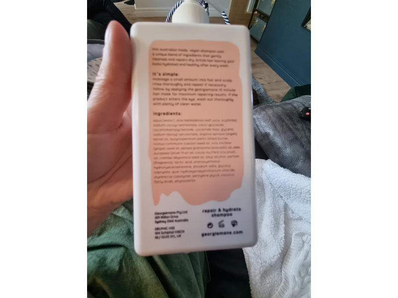 Georgiemane Repair & Hydrate Shampoo, 11.16 fl oz/330 mL