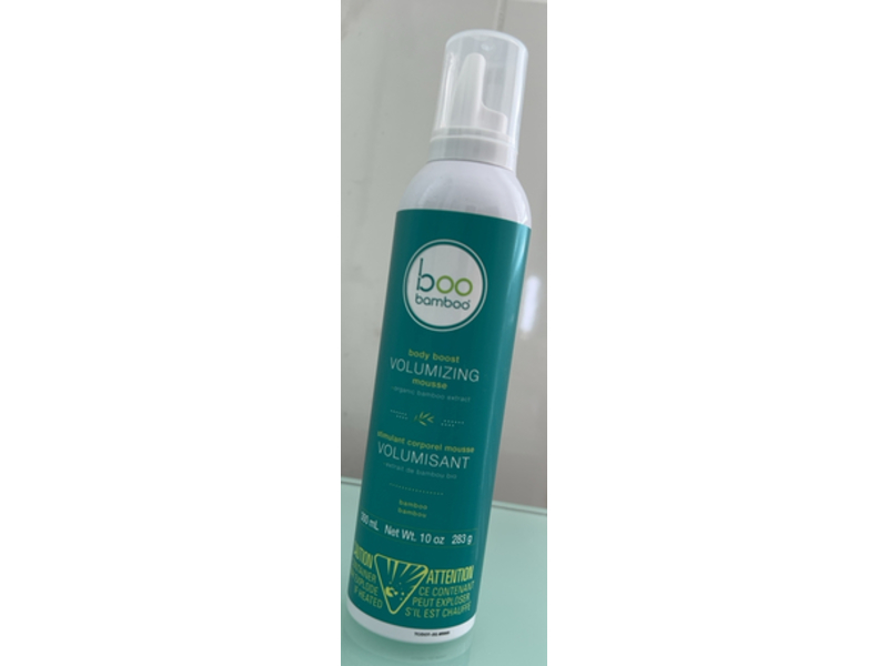 Boo Bamboo Body Boost Volumizing Mousse, 10 oz/283 g