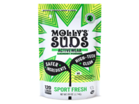 Molly's Suds Active Wear Laundry Powder, Sport Fresh, 120 Loads, 60 oz/1.7 kg - thumbnail 1