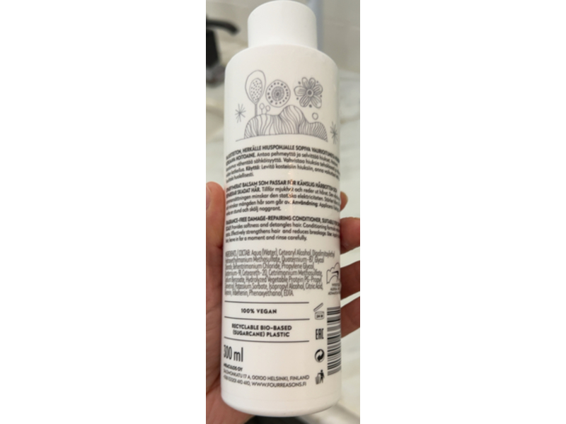 Four Reasons No Nothing Sensitive Repair Conditioner, 10.1 fl oz/300 mL