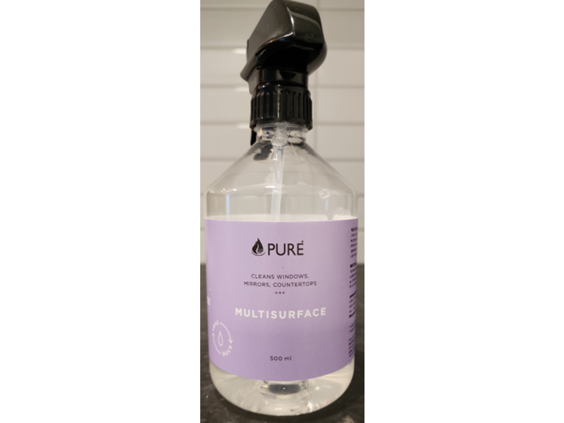 Pure Cleans Windows, Mirrors, Countertops, Multisurface, 500 mL