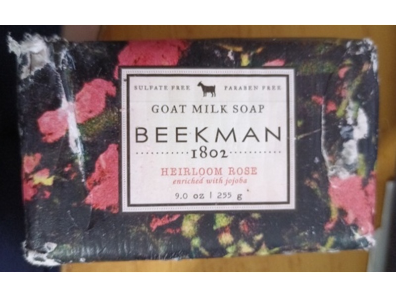Beekman 1802 Goat Milk Soap, Heirloom Rose, 9.0 oz/255 g