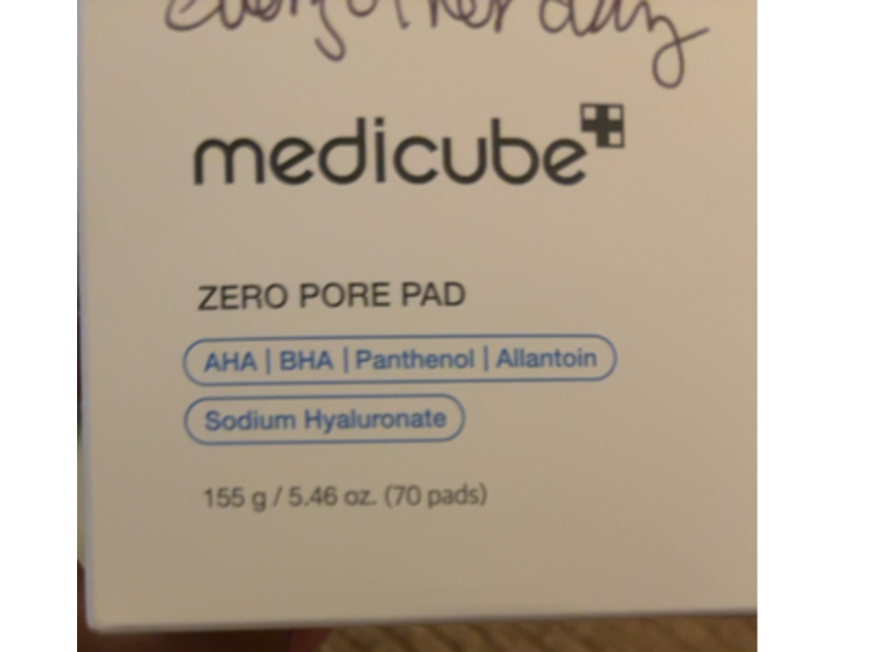 Medicube Zero Pore Pad, 5.46 oz/155g Count 70