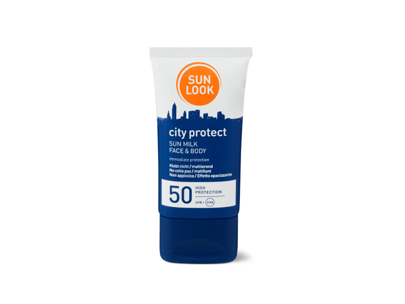 Sunlook City Protect Face & Body Sun Milk, SPF 50, 50 mL