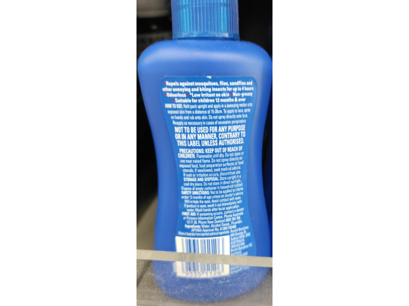 Aerogard Odourless Protection Insect Repellent Pump Spray, 135 mL