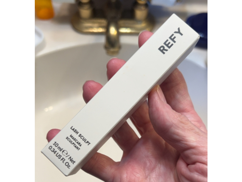 Refy Lash Sculpt Mascara, Black, 0.34 oz/10 mL