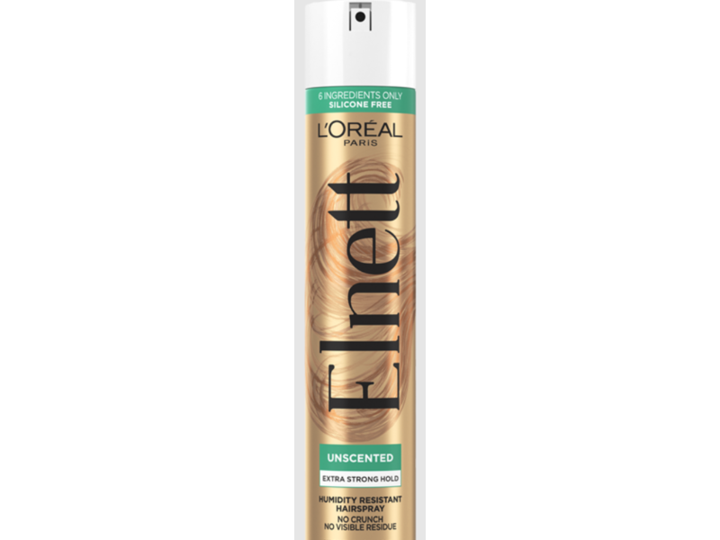 L'Oreal Paris Elnett Satin Extra Strong Hold Hairspray, Unscented,11 oz, Pack Of 3