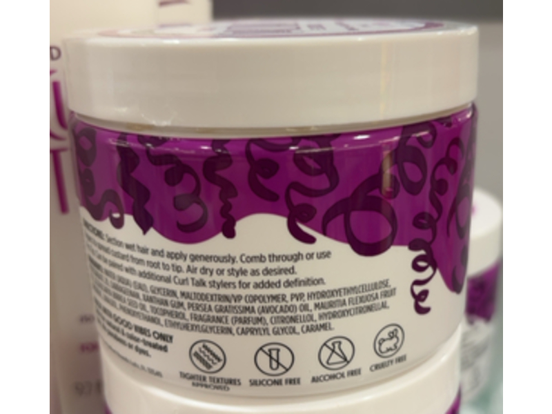 Not Your Mother's Curl Talk Defining Gel Custard, 12 oz/340 g