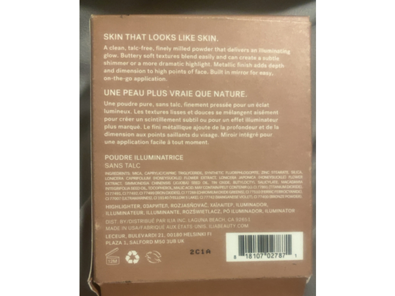 Ilia Daylite Highlighting Powder, Decades, 0.23 oz/ 6.6 g