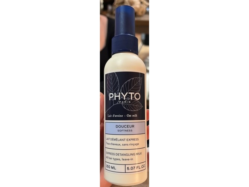 Phyto Express Detangling Milk, Oat Milk, 5.07 fl oz/150 mL
