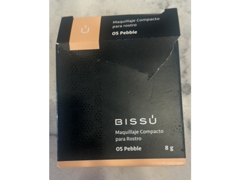 Bissu Marquillaje Powder Compacto, 05 Pebble, 8 g