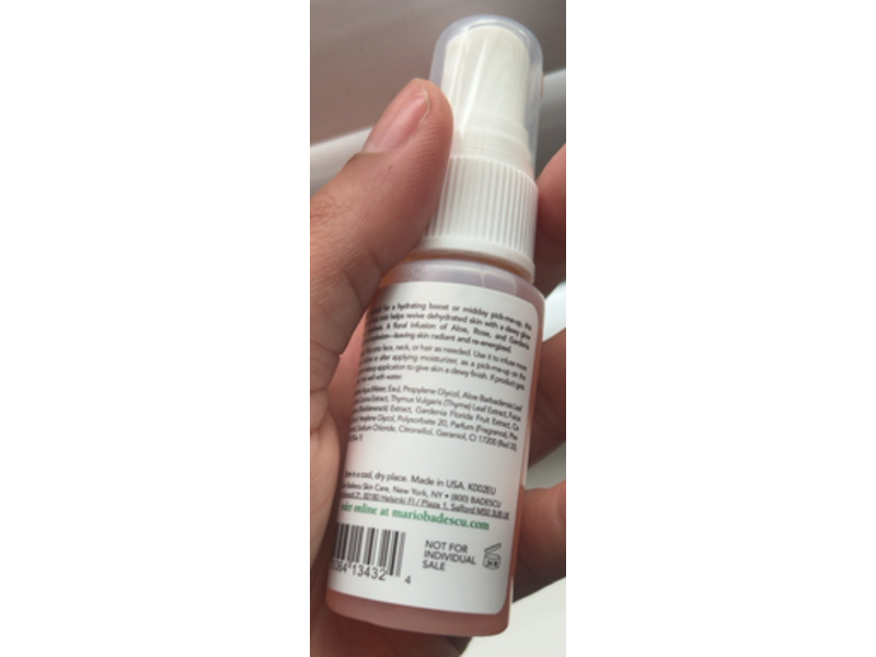 Mario Badescu Facial Spray, Aloe + Herbs & Rosewater, 1 fl oz/29 mL