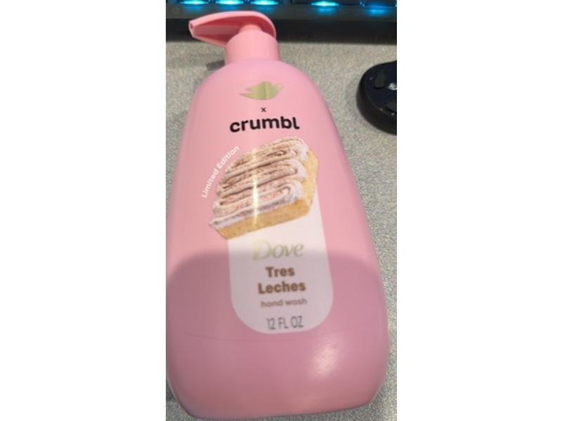 Dove x Crumbl Hand Wash, Tres Leches, 12 fl oz