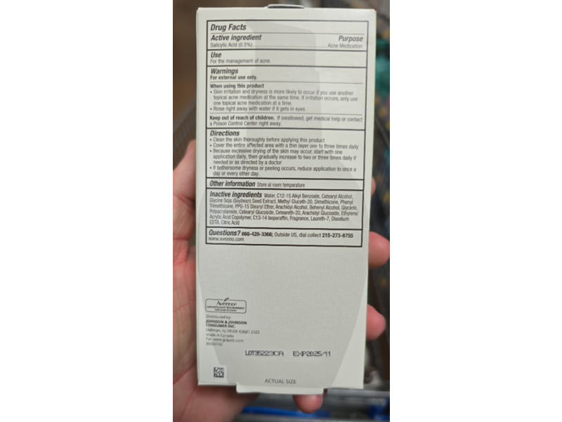 Aveeno Positively Radiant Clear Complexion Daily Moisturizer, Salicylic Acid, 4.0 fl oz/118 mL