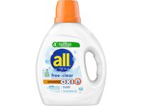 All Advanced Oxi Liquid Laundry Detergent, Free Clear, 49 Loads, 73 fl oz/2.15 L - thumbnail 1