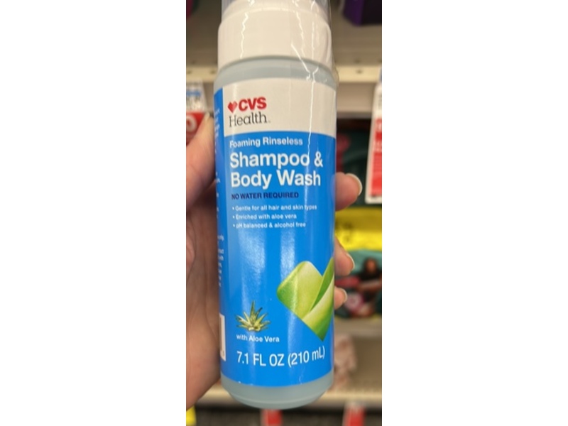 CVS Health Shampoo & Body Wash, Aloe Vera, 7.1 fl oz/210 mL