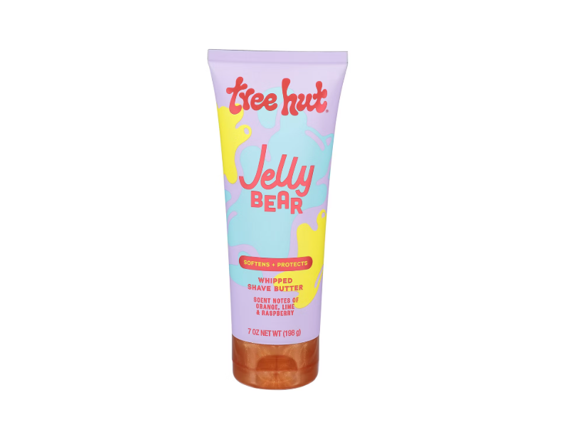 Tree Hut Jelly Bear Whipped Shave Butter, Orange, Lime & Raspberry, 7 oz/198 g
