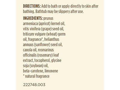 burt's bees baby oil ingredients