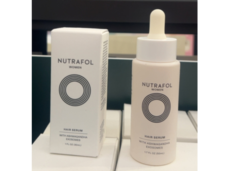 Nutrafol Women Hair Serum, Ashwagandha Exosomes, 1.7 fl oz/50 mL