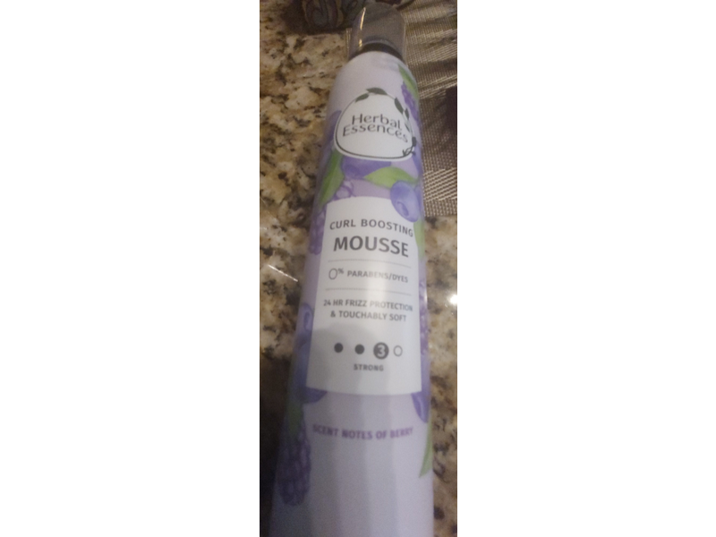 Herbal Essences Curl Boosting Mousse, 6.8 oz/192 g, Pack Of 3