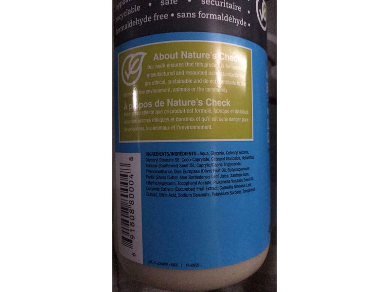 Earthsafe Unscented Body Lotion, 480 mL