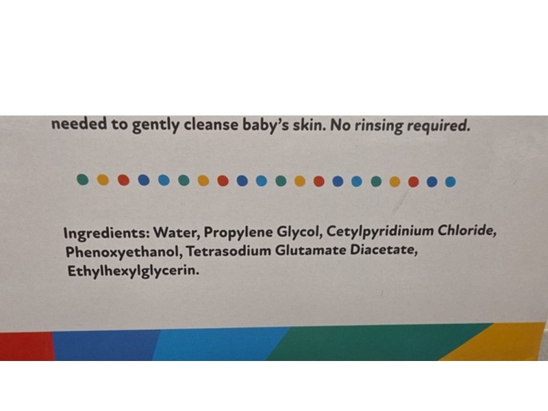 Nuby Baby Wipes, Fragrance Free, 80 Count, Pack Of 6
