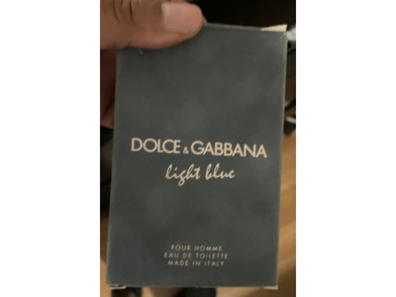 Dolce & Gabbana Eau De Toilette, Light Blue, 4.2 oz/125 mL