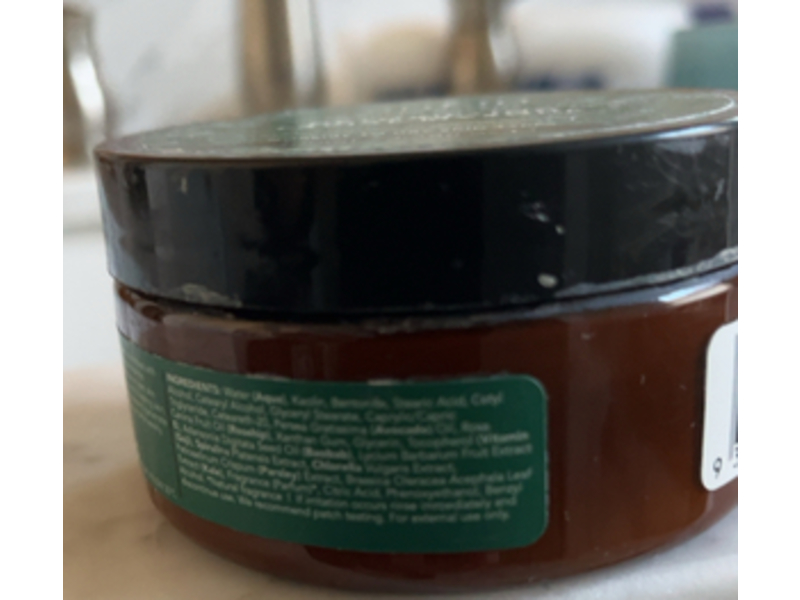 Sukin Super Greens Detoxifying Facial Masque, 3.38 fl oz/100 mL