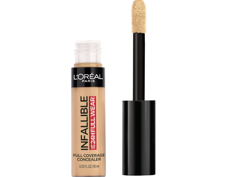 L'Oreal Paris Infallible Full Wear Concealer, 375 Latte, 0.33 fl oz/10 mL