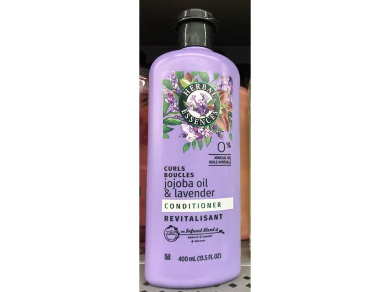 Herbal Essences Curls Boucles Conditioner, Jojoba Oil & Lavender, 13.5 fl oz/400 mL