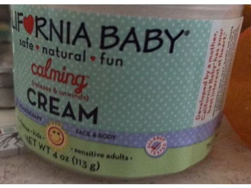California Baby Calming Cream, 4 oz/113 g