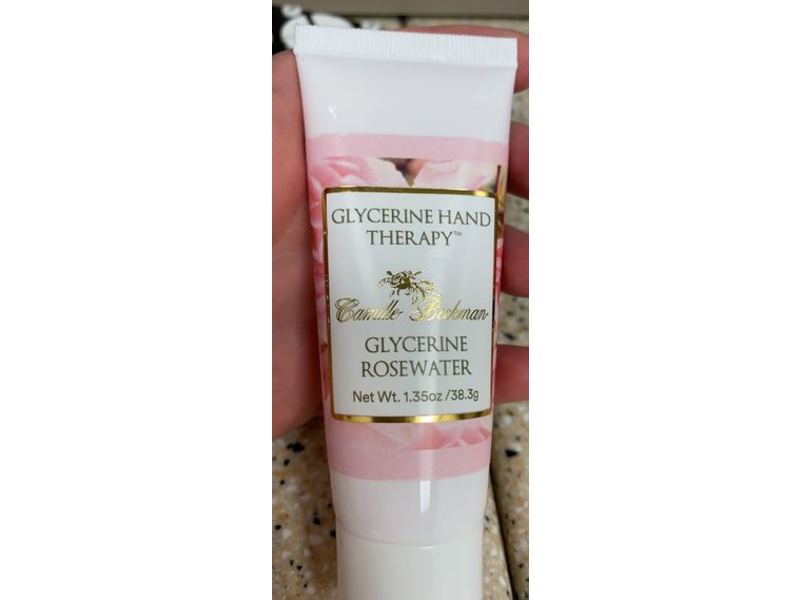 Camille Beckman Glycerine Hand Therapy, Glycerine Rosewater, 1.35 oz/38.3 g